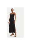 Rochie de vara dama  YAQUINA AMARIA - Viscoza/Elastan - Negru