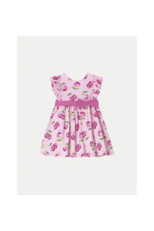 Rochie de vara fete  1914 - Bumbac - 4 ani - Roz