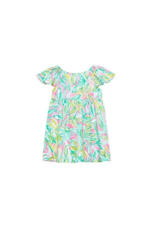 Rochie de vara fete  34VAGV010 - Bumbac -Multicolor