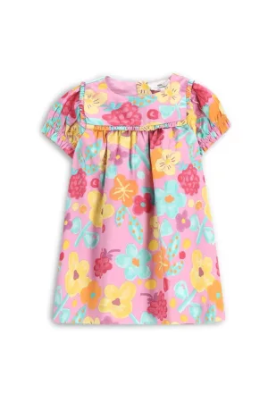 Rochie de vara fete  WC5128201MGN - Bumbac - Multicolor