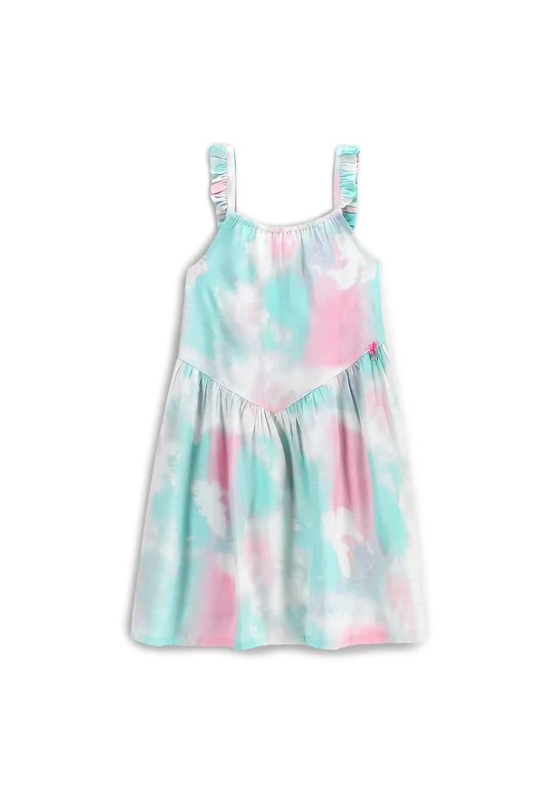 Rochie de vara fete WC5128301IGK - Viscoza - Multicolor