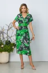 Rochie de zi Emiliana Verde