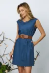 Rochie de zi Faustina Indigo