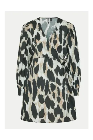 Rochie de zi Jade 17155367 Negru Loose Fit - Bumbac