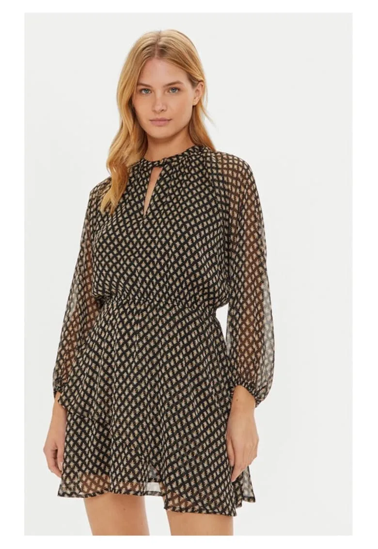 Rochie de zi PL953605 Maro Regular Fit - Poliester