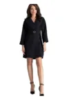 Rochie de zi -  Poliester - Negru -