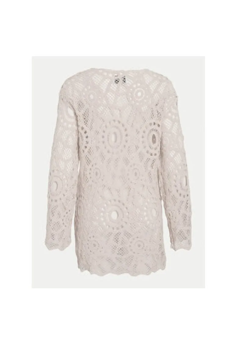 Rochie de zi Simone 14108619 Bej Regular Fit - Bumbac