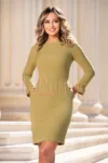 Rochie de zi cu maneca lunga Moze