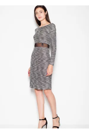 Rochie de zi cu zi - gri - XL