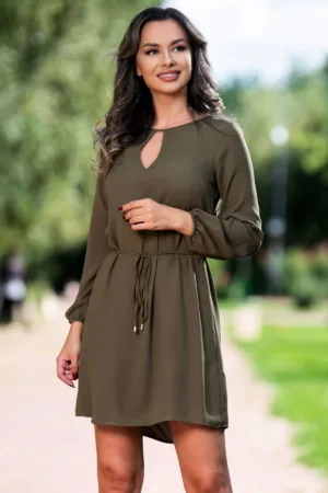 Rochie de zi lejera kaki