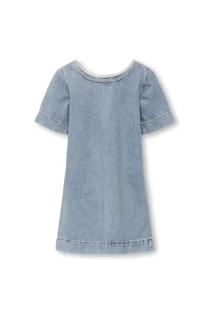 Rochie  denim/bumbac - albastru