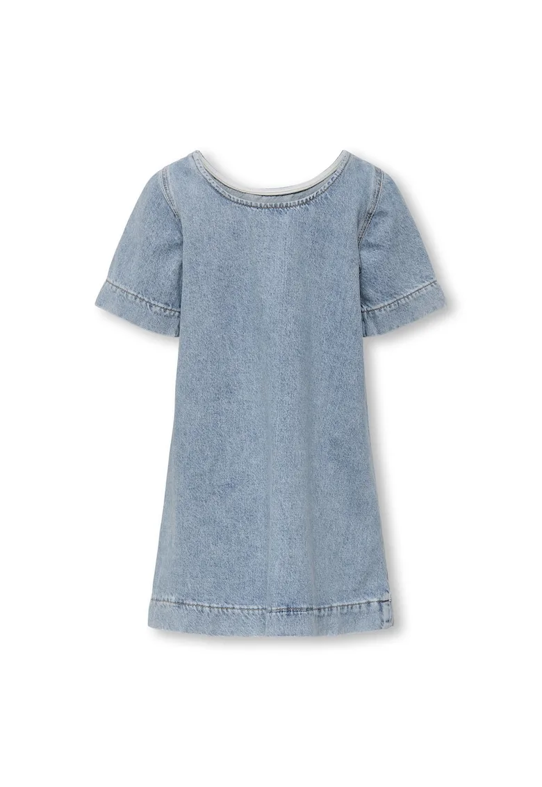 Rochie denim/bumbac - albastru