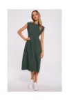 Rochie dama -  Bumbac/Elastan - Verde kaki4