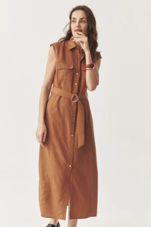 Rochie din amestec de lyocell si in