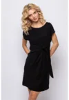 Rochie din amestec de modal cu detaliu nod Vilona