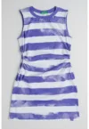 Rochie din bumbac cu decupaje laterale