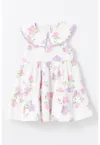 Rochie din bumbac cu imprimeu floral