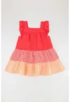 Rochie din bumbac cu model in carouri