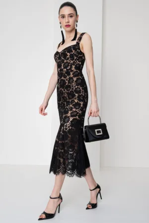 Rochie din dantela - fara maneci