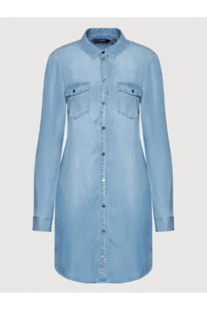 Rochie din denim dama - 209232288 - Lyocell