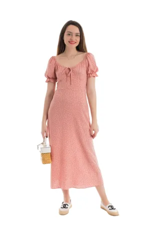Rochie din jerseu cu buline Rafaela