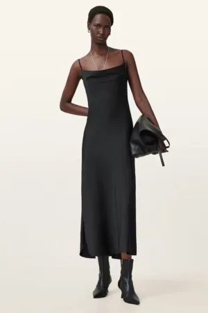 Rochie din satin Hadley