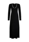 Rochie din tricot cu strasuri