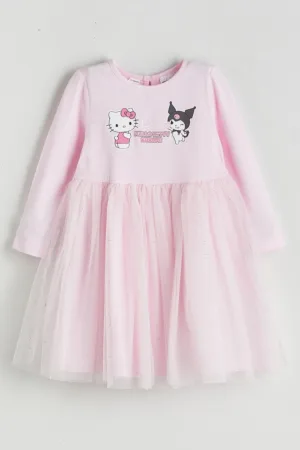 Rochie din tul Hello Kitty