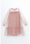 Rochie din tul cu design 2 in 1