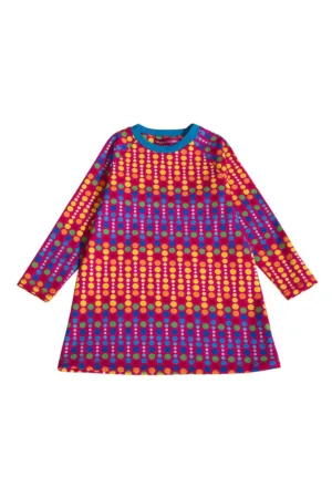 Rochie dreapta cu buline