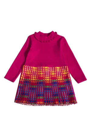 Rochie dreapta cu pliuri