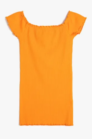 Rochie dreapta striata