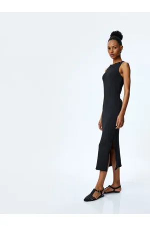 Rochie dreapta texturata