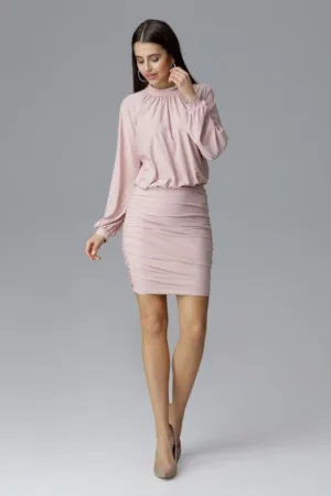 Rochie eleganta - 126005 - Roz