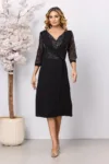 Rochie eleganta Clarice Neagra