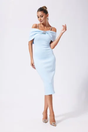 Rochie eleganta Corinne Bleu