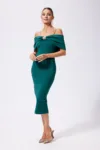 Rochie eleganta Corinne Verde