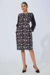 Rochie eleganta Despina Bicolora