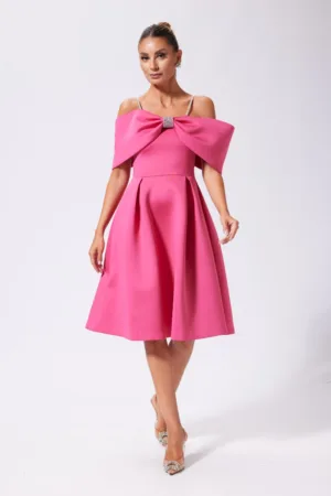 Rochie eleganta Fiance Ciclam