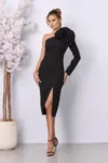 Rochie eleganta Giselle Neagra