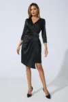 Rochie eleganta Hallie Neagra