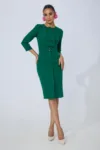 Rochie eleganta Moze Ilina Verde