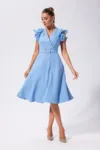 Rochie eleganta Rahela Albastra