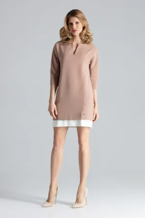 Rochie eleganta - cu buzunare - poliester