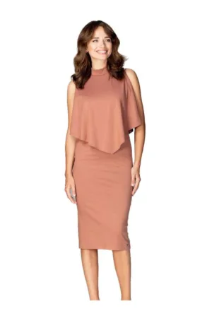 Rochie eleganta dama - Falken - maro