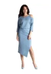 Rochie eleganta dama -  Motala - neagra