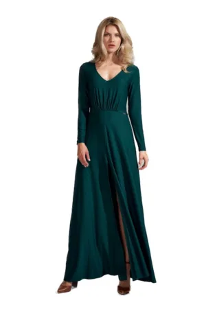 Rochie eleganta dama - Movret - verde