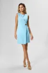 Rochie eleganta scurta cu model petrecut Phoebe Bleu