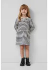 Rochie evazat cu dungi