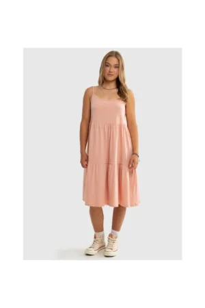 Rochie evazata Aldonka - Piersiciu